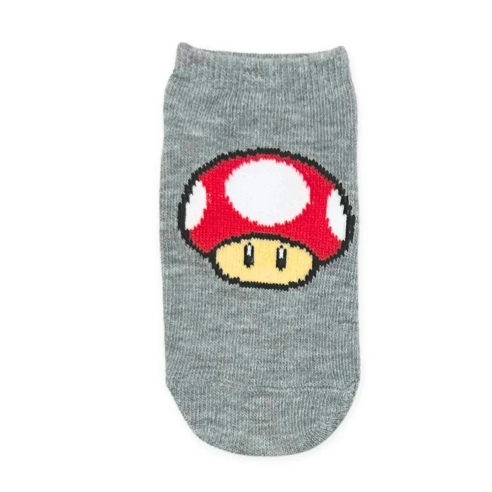 NEW Super Mario Hot Wheels Boys No-Show Socks M/L 12-Pack Shoe 11 1/2 -‎ 61/2